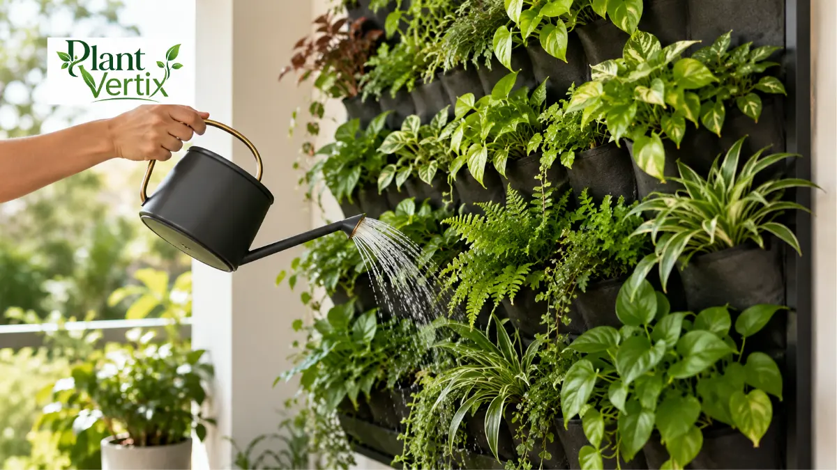 How to Water a Vertical Garden Without Wall Damage