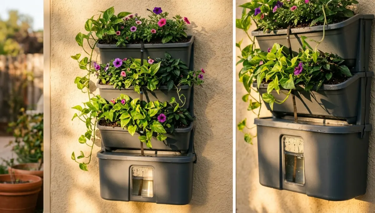 Self-Watering Vertical Planters: How the Mechanism Works