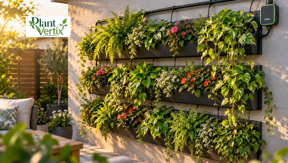 Vertical Garden While on Holiday: Keeping It Alive